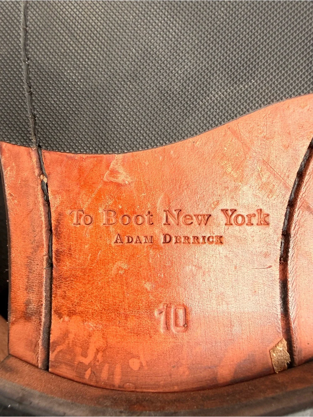 To Boot Leather Chukka Boots in Brown
